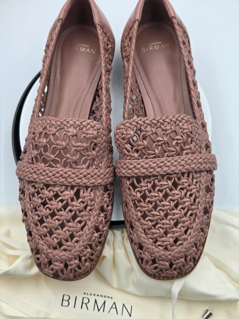 NEW Alexandre Birman Jane Tresse Loafers